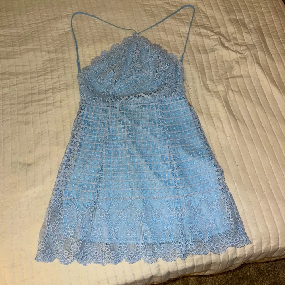 Crochet Halter Dress